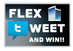 Win an iPad Air in the @FlexOffers FLEX TWEET AND WIN Contest!