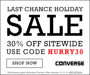 FlexOffers.com Holiday Shopping Havens- Converse