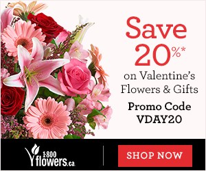 FlexOffers.com, affiliate, marketing, sales, promotional, discount, savings, deals, banner, blog, Valentine’s Day, Valentine’s, love, gift, present, flowers, matchmaking, sweets, baked goods, cakes, tech, laptop, tablet, dating, 1-800-FLOWERS.CA, Teleflora, Lenovo, Cheryl's, Kohls Department Stores Inc, eHarmony.com