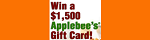 $1,500 Applebees Gift Card, FlexOffers.com, affiliate, marketing, sales, promotional, discount, savings, deals, banner, bargain, blog