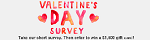 SurveysforFun – $1,500 VDay Sweepstakes Affiliate Program