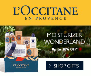 L’Occitane en Provence Holiday Beauty Bargains