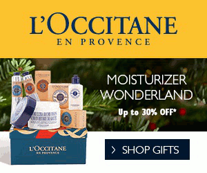 FlexOffers.com, affiliate, marketing, sales, promotional, discount, savings, deals, bargain, banner, blog, L'Occitane en Provence Holiday Beauty Bargains, L'Occitane en Provence, holiday, beauty, Christmas, Hanukkah, cosmetics, skincare