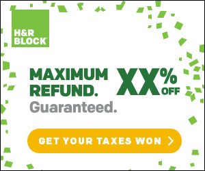 FlexOffers.com, affiliate, marketing, sales, promotional, discount, savings, deals, bargain, banner, blog, Tax Day 2018 Savings, H&R Block, TaxAct, TaxSlayer, The Neat Company, Finhabits, InterContinental Hotels Group, tax, tax prep, tax day, tax season, retirement, savings, IHG, travel, hotels