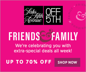 FlexOffers.com, affiliate, marketing, sales, promotional, discount, savings, deals, bargain, banner, blog, Saks Off 5th Friends & Family Sale, Saks Off 5th, spring, makeover, fashion, clothing, apparel, designer, home goods, décor, beauty, fragrance, cosmetics, department store