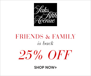 Saks Fifth Avenue Friends & Family Deals