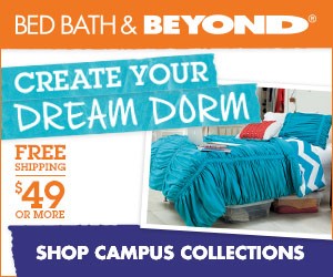 FlexOffers.com, affiliate, marketing, sales, promotional, discount, savings, deals, bargain, banner, blog, Comforting Dorm Décor Discounts for College Students, college, campus, Bed Bath & Beyond, JCPenney, Wal-Mart.com US, Society6, Shelving, Inc., Dormify,