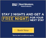 FlexOffers.com, affiliate, marketing, sales, promotional, discount, savings, deals, bargain, banner, blog, Blissful Best Western Discounts for the Holidays