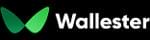 Wallester logo with white font and black background with green wings on the left side FlexOffers.com, affiliate, marketing, sales, promotional, discount, savings, deals, bargain, banner, blog, Wallester CPA (Cost Per Action) affiliate program, Wallester, business.wallester.com, Wallester corporate card