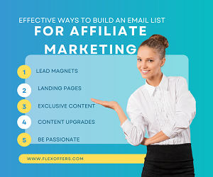 Effective Ways to Build an Email List for Affiliate Marketing